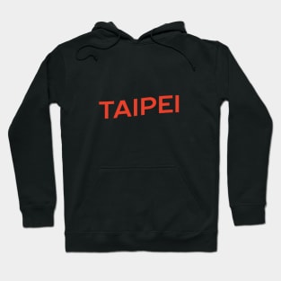 Taipei City Typography Hoodie